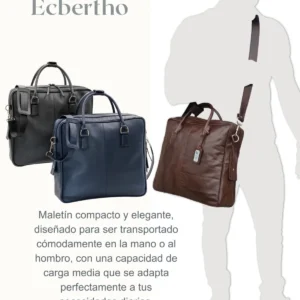 Maletines Serie G - Cuero Genuino de cuero genuino, hecho a mano en Honduras.